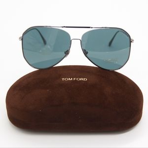 NEW TOM FORD CHARLES-02 TF853 12V TOM FORD FT0853/S AVIATOR SUNGLASSES